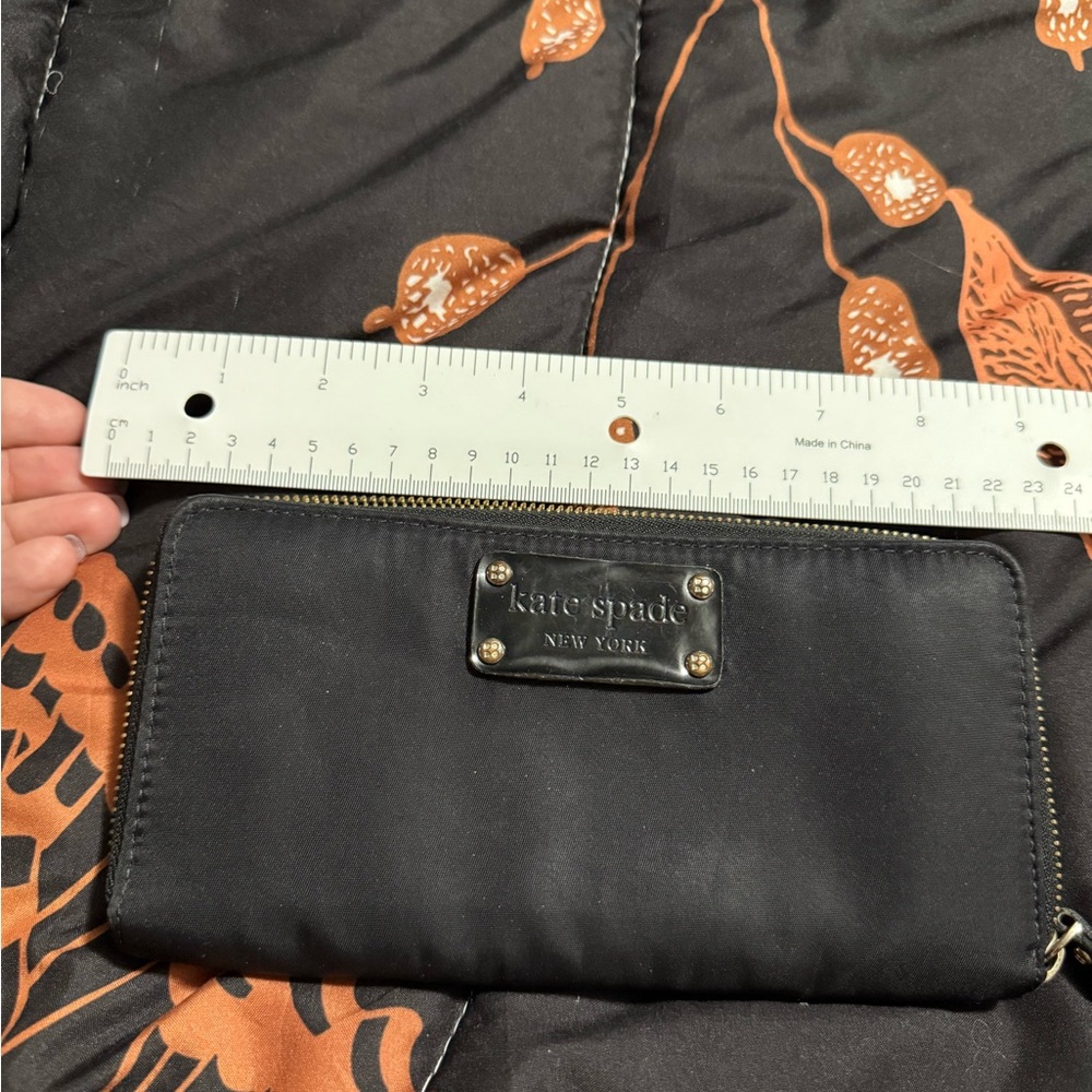 Kate Spade Black Polka Dot Wallet